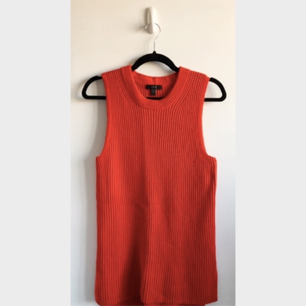 J. Crew Sleeveless Tunic Sweater